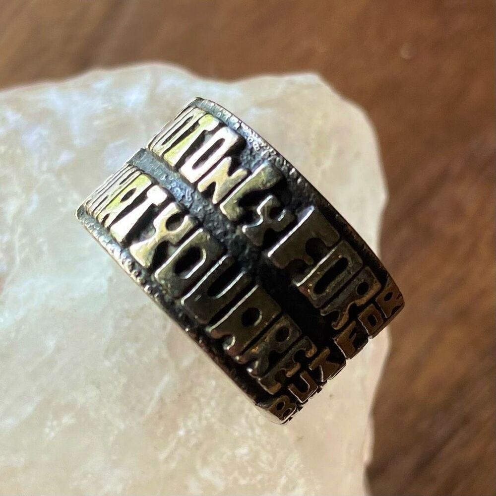 925 Sterling Silver Wide Band (Sz 6)